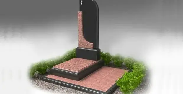 Маленький памятник на могилу