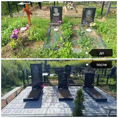 Благоустройство могил